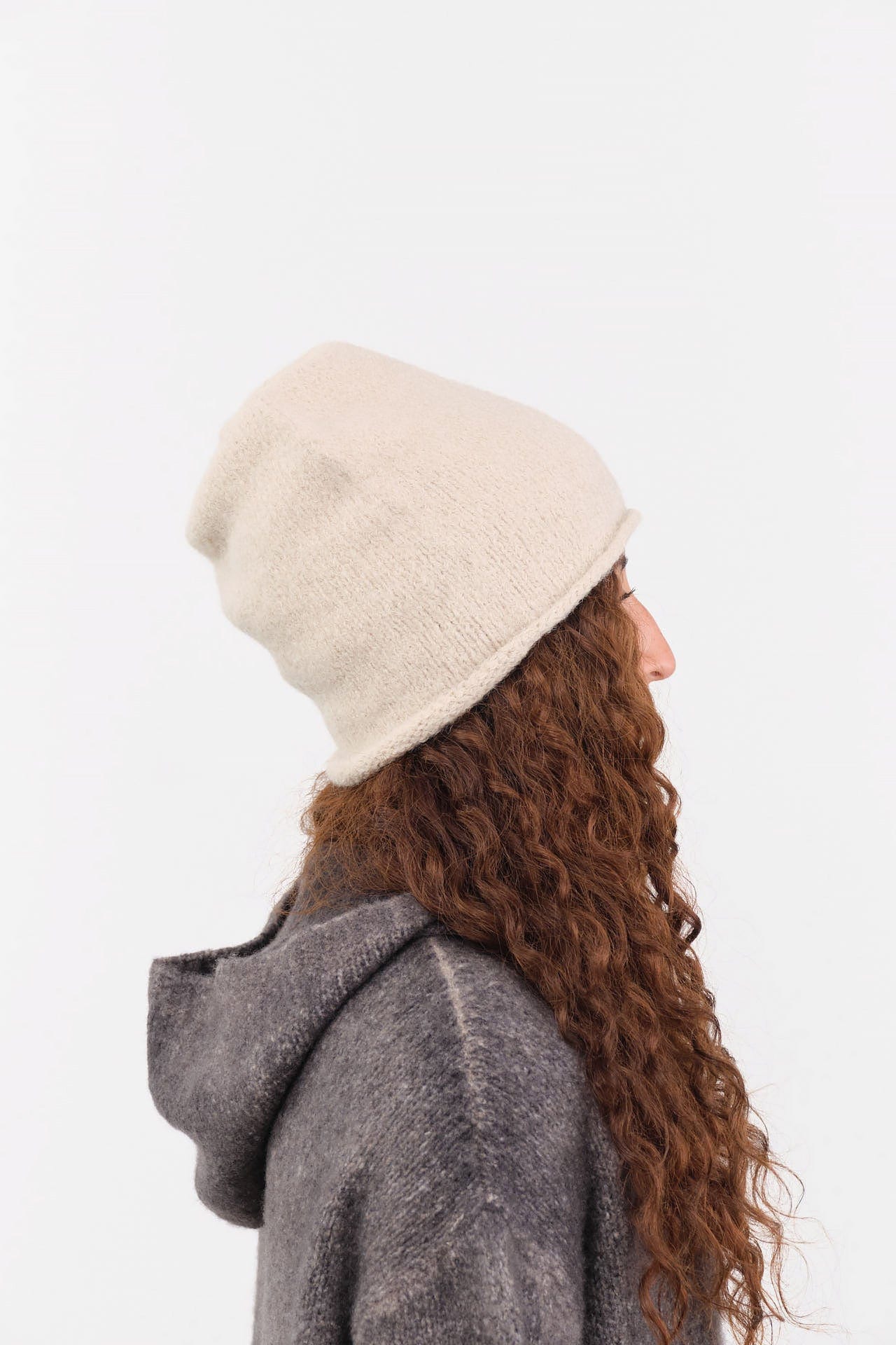 Lauren Manoogian Accessories Hats Crown Beanie in Antique Melange Antique Melange / One Size