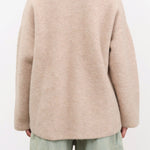 Lauren Manoogian Apparel Womens Outerwear Double Face Cardigan in Oak