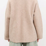 Lauren Manoogian Apparel Womens Outerwear Double Face Cardigan in Oak