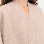 Lauren Manoogian Apparel Womens Outerwear Double Face Cardigan in Oak