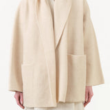 Double Face Coat by Lauren Manoogian in Alabaster