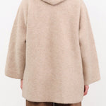 Lauren Manoogian Apparel Womens Outerwear Double Face Coat in Oak