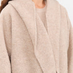 Lauren Manoogian Apparel Womens Outerwear Double Face Coat in Oak