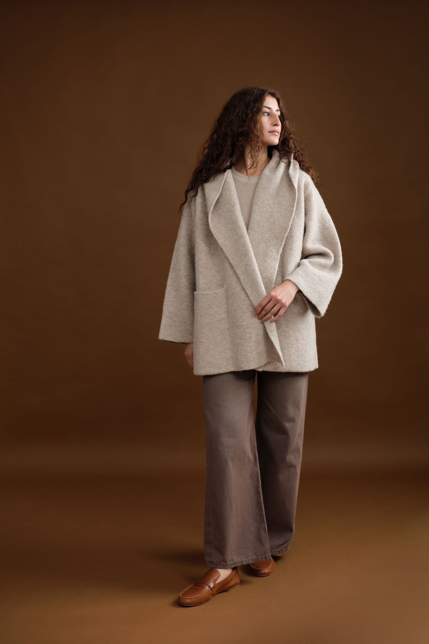 Double Face Coat from Lauren Manoogian