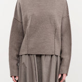 Lauren Manoogian Apparel Womens Sweaters Double Knit Boatneck