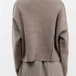 Lauren Manoogian Apparel Womens Sweaters Double Knit Boatneck