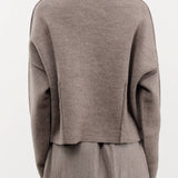 Lauren Manoogian Apparel Womens Sweaters Double Knit Boatneck