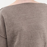 Lauren Manoogian Apparel Womens Sweaters Double Knit Boatneck