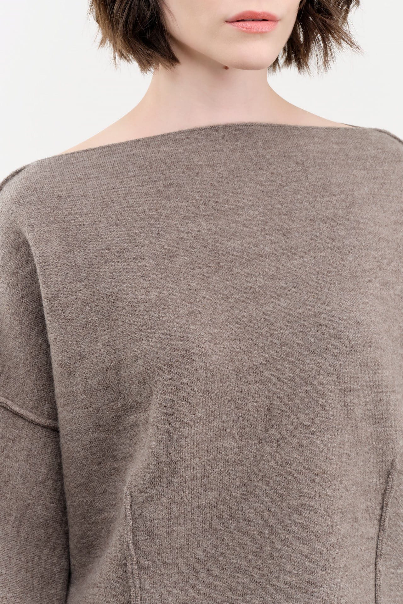 Lauren Manoogian Apparel Womens Sweaters Double Knit Boatneck