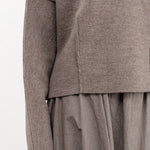 Lauren Manoogian Apparel Womens Sweaters Double Knit Boatneck