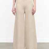 Double Knit Flare Pants by Lauren Manoogian in Ecru