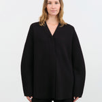 Lauren Manoogian Apparel Womens Jackets Double Knit Lap Jacket