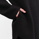 Lauren Manoogian Apparel Womens Jackets Double Knit Lap Jacket