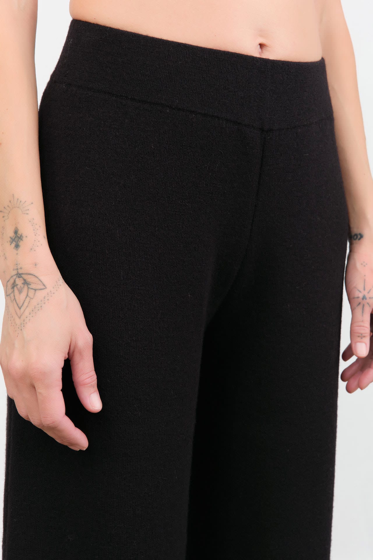Lauren Manoogian Apparel Womens Knit Pants Double Knit Taper Pants