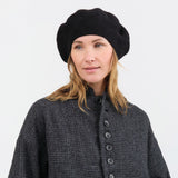 Lauren Manoogian Accessories Hats Felt Beret in Black Black