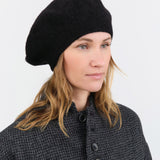 Lauren Manoogian Accessories Hats Felt Beret in Black Black