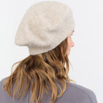 Lauren Manoogian Accessories Hats Felt Beret in Pebble Pebble