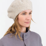 Lauren Manoogian Accessories Hats Felt Beret in Pebble Pebble