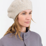 Lauren Manoogian Accessories Hats Felt Beret in Pebble Pebble