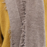 Lauren Manoogian Accessories Scarves Felt Fringe Scarf in Cinder Cinder / One Size