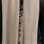 Concrete Felt Fringe Scarf by Lauren Manoogian