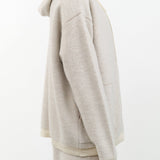 Lauren Manoogian Apparel Womens Sweaters Fine Terry Hood Cardigan
