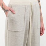 Lauren Manoogian Apparel Womens Knit Pants Fine Terry Trouser