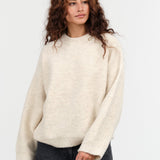 Lauren Manoogian Fleece Crewneck in Ecru