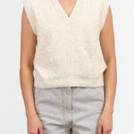 Fleece Vest by Lauren Manoogian in Ecru