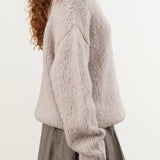 Lauren Manoogian Apparel Womens Sweaters Handknit Crewneck