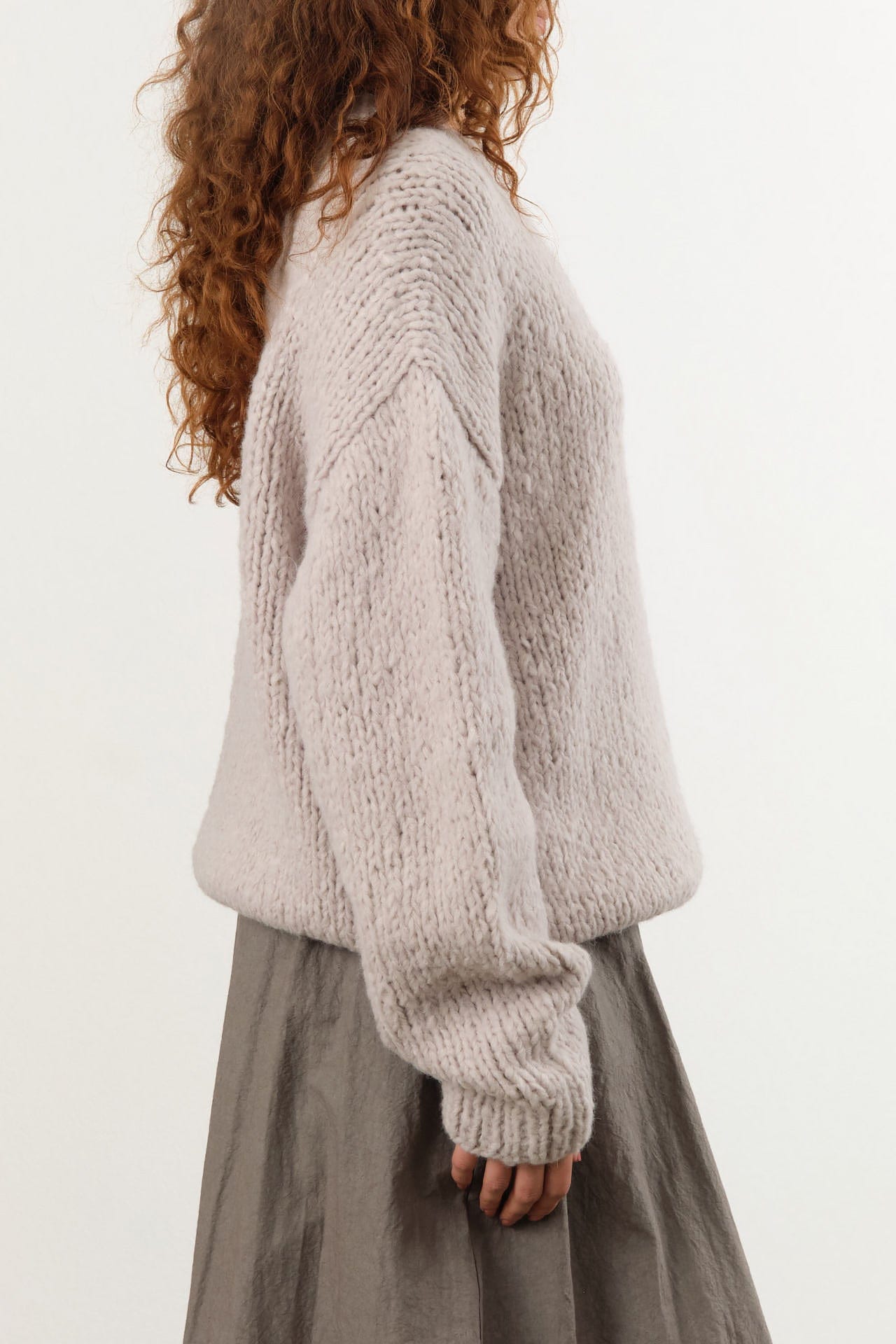 Lauren Manoogian Apparel Womens Sweaters Handknit Crewneck