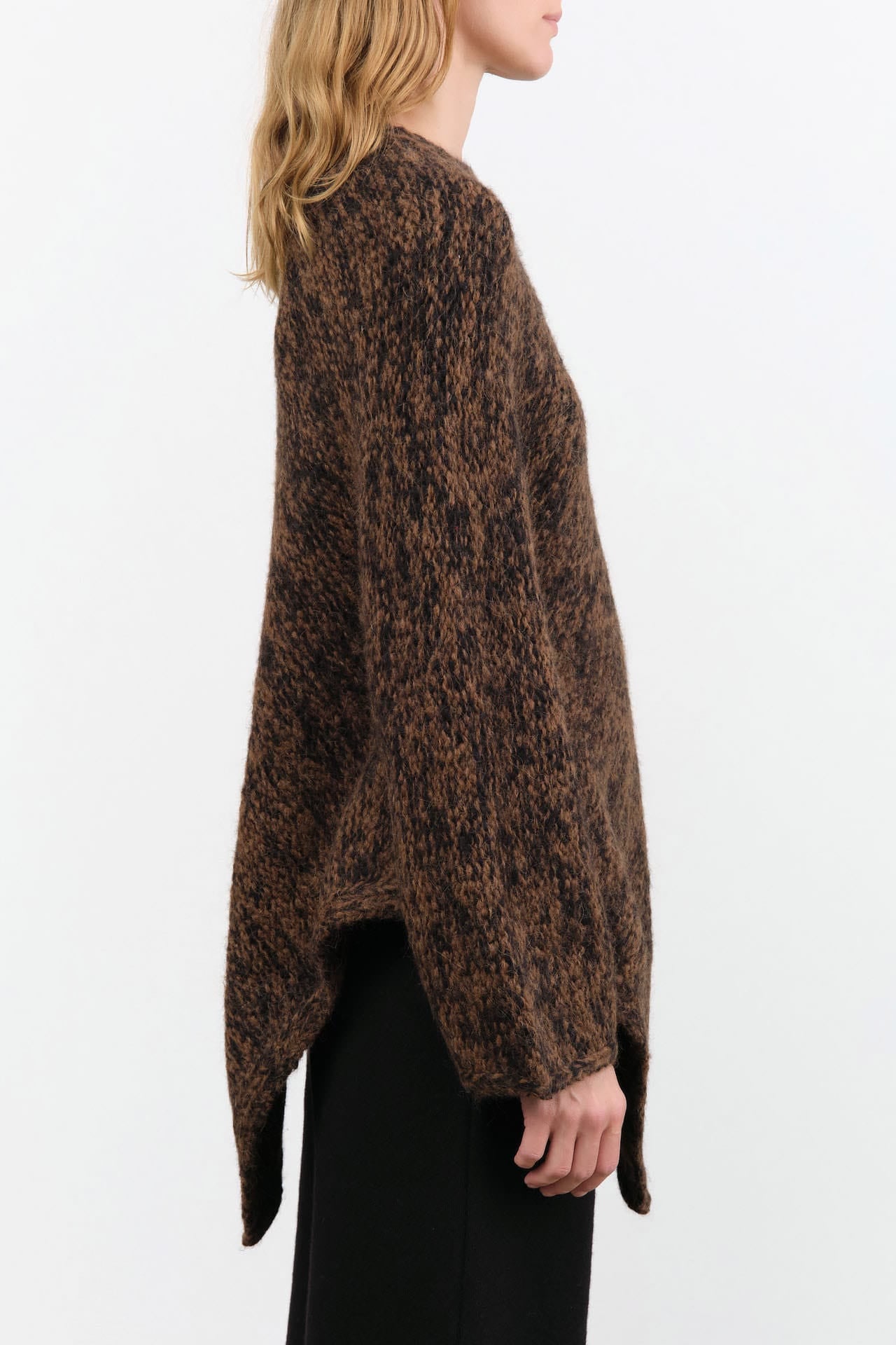 Lauren Manoogian Apparel Womens Sweaters Handknit Manta Pullover