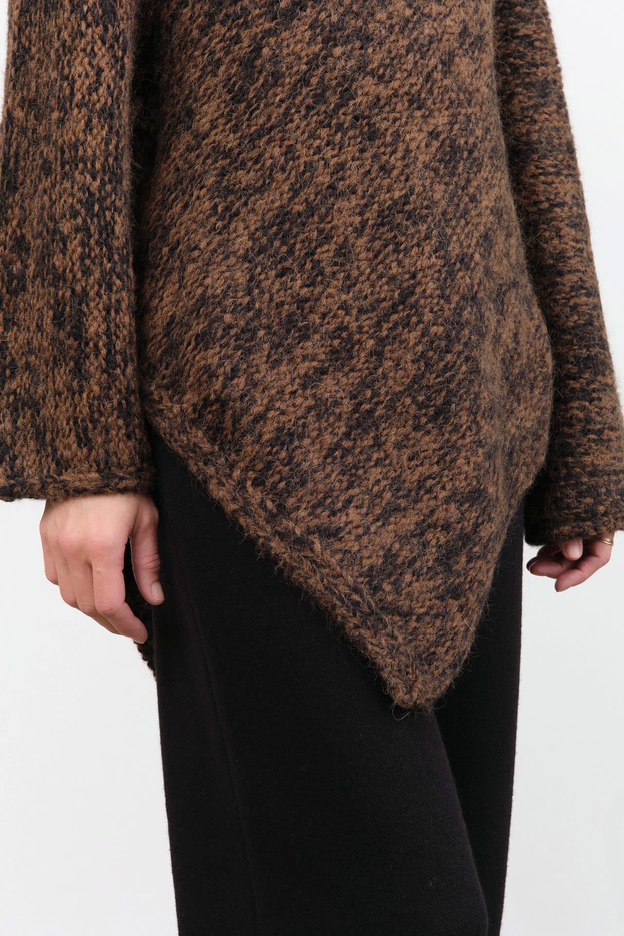 Lauren Manoogian Apparel Womens Sweaters Handknit Manta Pullover