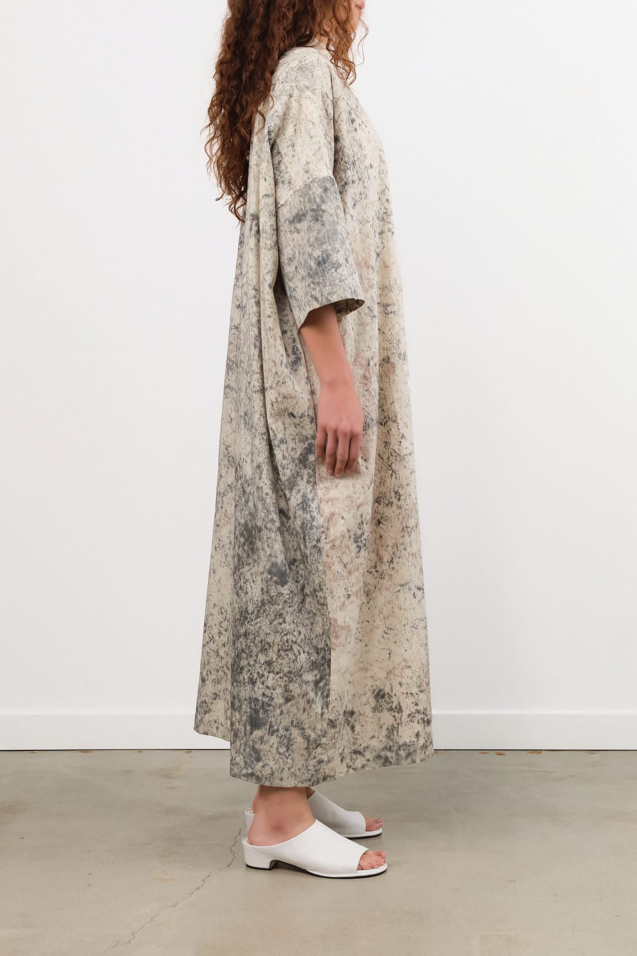 Lauren Manoogian Apparel Womens Dresses Handpaint Shirt Dress