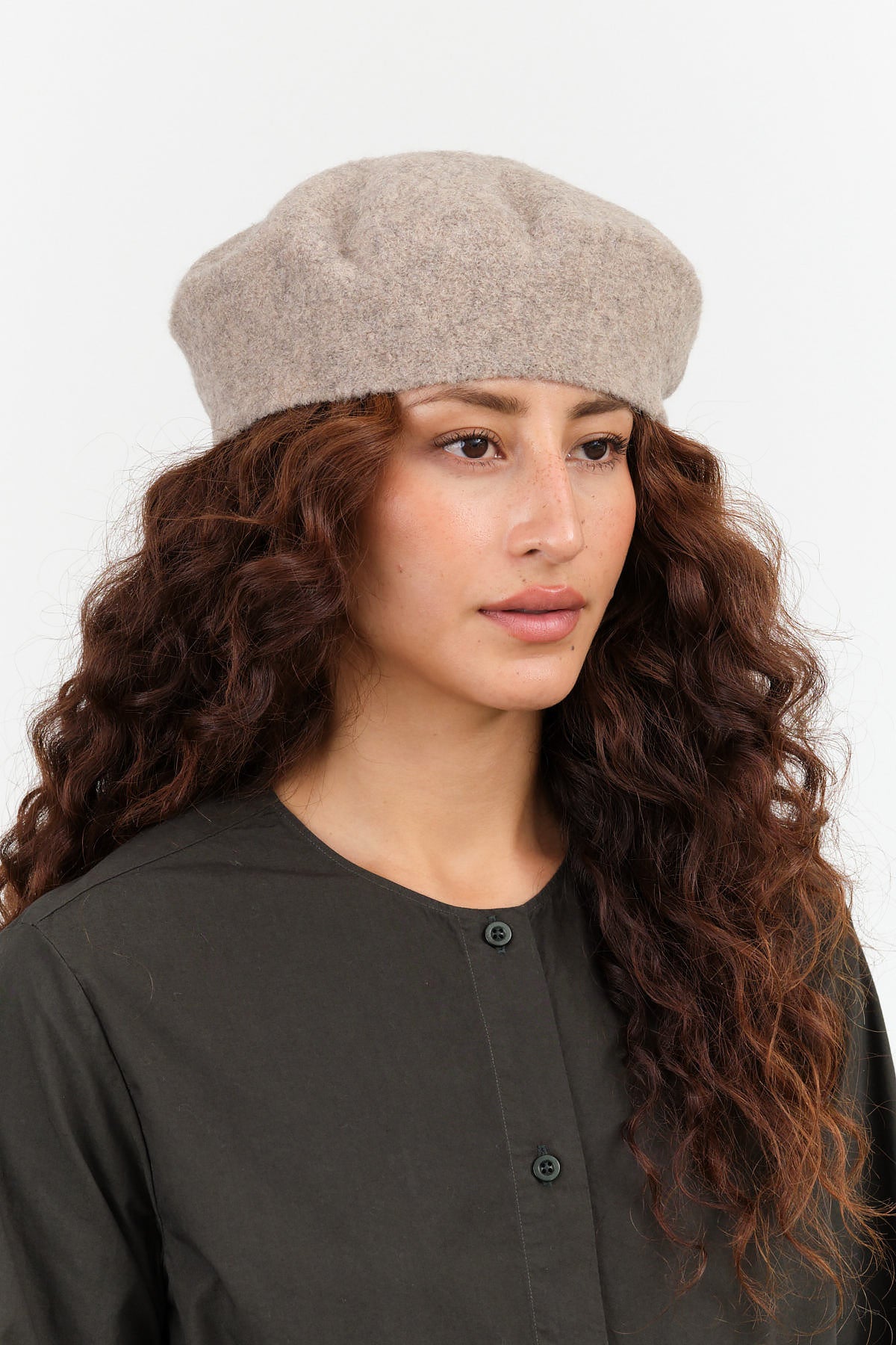 Horizontal Beret by Lauren Manoogian in Moth