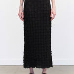 Inlay Skirt by Lauren Manoogian in Black Melange