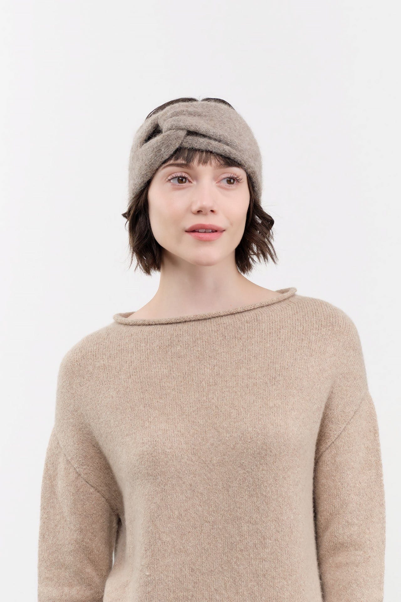 Lauren Manoogian Accessories Hats Knot Headband in Burl Burl / One Size
