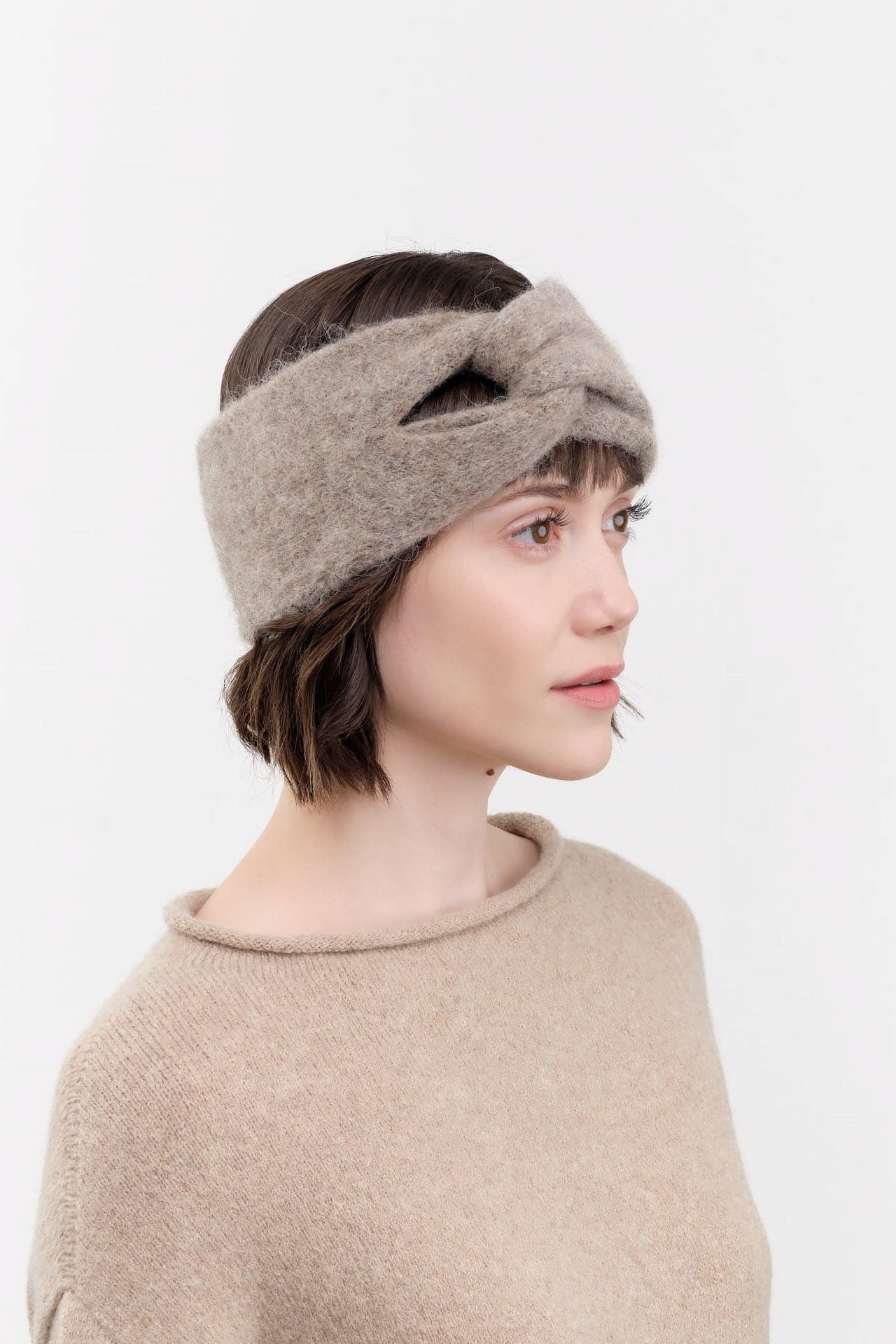 Lauren Manoogian Accessories Hats Knot Headband in Burl Burl / One Size