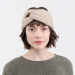 Lauren Manoogian Accessories Hats Knot Headband in Husk Husk / One Size