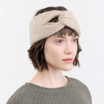 Lauren Manoogian Accessories Hats Knot Headband in Husk Husk / One Size