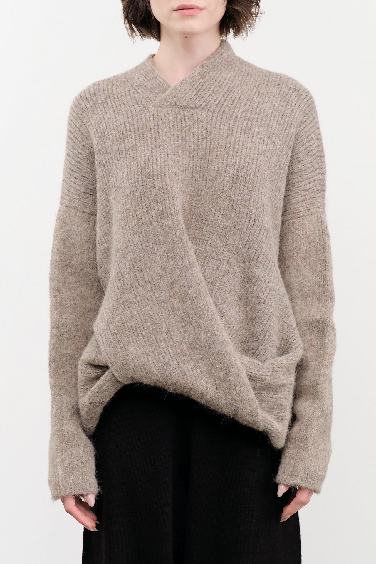 Lauren Manoogian Apparel Womens Sweaters Knot Pullover
