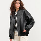 Leather Bomber