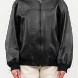 Leather Bomber