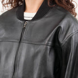 Leather Bomber