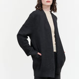 Lauren Manoogian Line Quilt Cardigan in Ink 