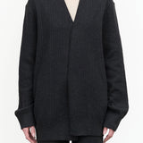 Line Quilt Cardigan by Lauren Manoogian in Ink