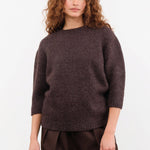 Lauren Manoogian Apparel Womens Sweaters Loft Baby Crewneck
