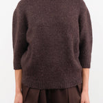 Lauren Manoogian Apparel Womens Sweaters Loft Baby Crewneck