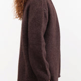 Lauren Manoogian Apparel Womens Sweaters Loft Shawl Cardigan in Soil Soil / One Size