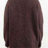 Lauren Manoogian Apparel Womens Sweaters Loft Shawl Cardigan in Soil Soil / One Size